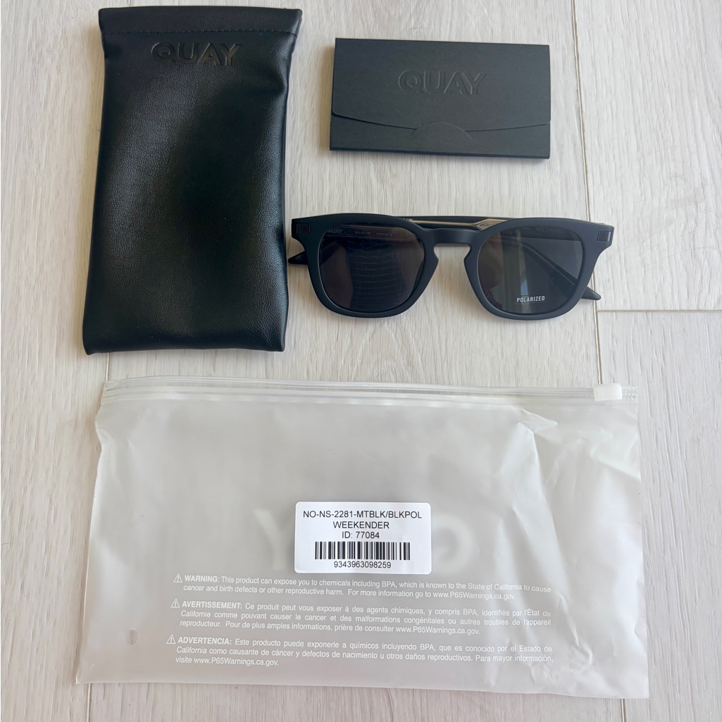 Quay Gender Neutral Sunglasses Weekender